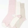 3 Pack Pink Socks