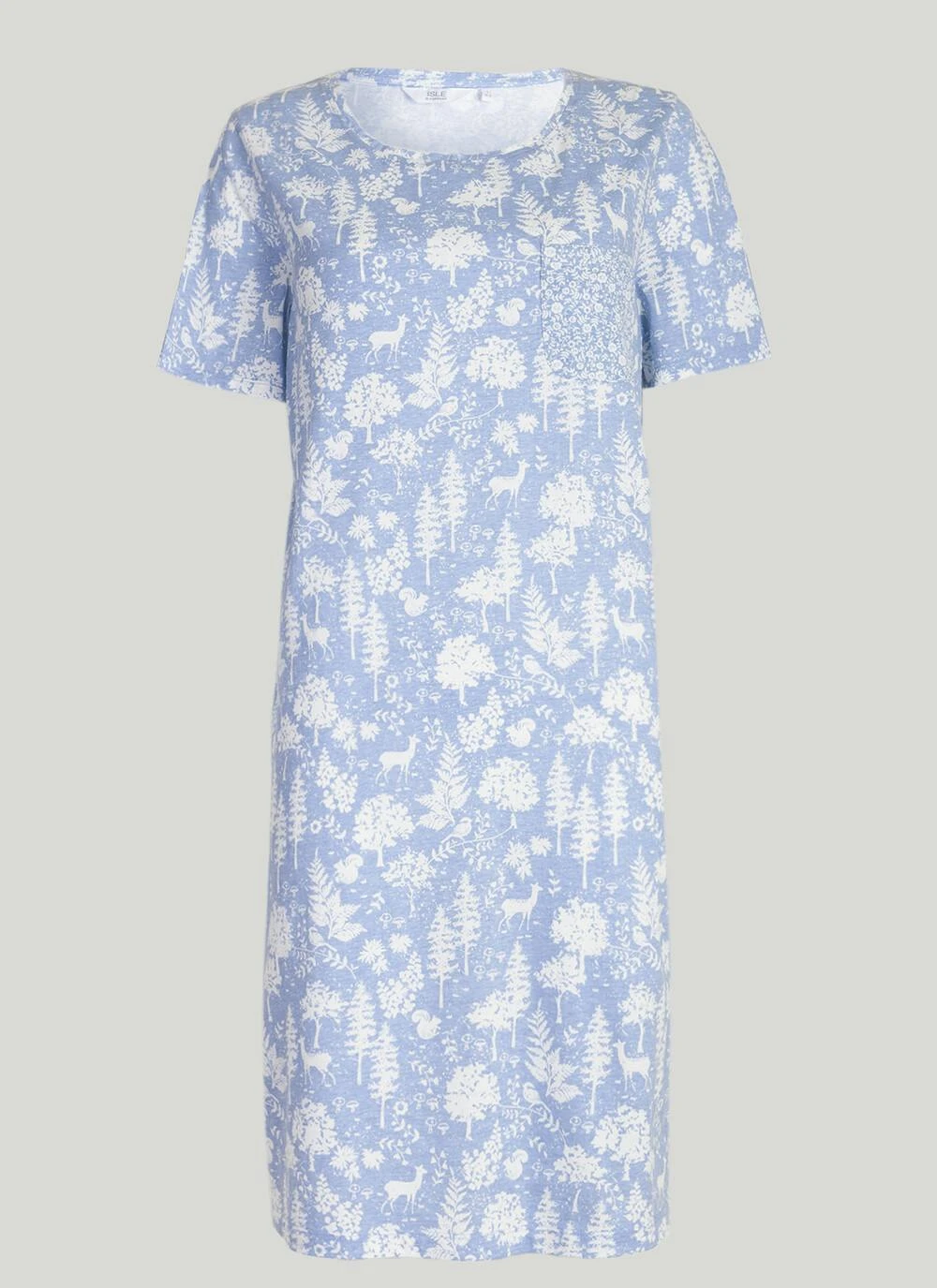 Contrast Pocket Nightie 3 Contrast Pocket Nightie