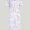 Floral Print Nightdress -EWM Store 52305pvl c1ebc4bd1bfaec8