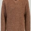 Fisherman V Neck Jumper 2 Fisherman V Neck Jumper -EWM Store 53719pvl b65b5dd9ef6c2cf