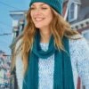 Kingfisher Cable Knit Scarf 1 Kingfisher Cable Knit Scarf -EWM Store 54212pvl 5cb7e33a3d6028e