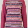 Pink Fairisle Jumper -EWM Store 54274pvl ceec181cf43f5f1