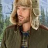 HARRIS TWEED® Men's Trapper Hat 1 HARRIS TWEED® Men's Trapper Hat -EWM Store 55316pvl b7e63b0f34ca776