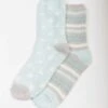 2 Pack Turquoise Snowsoft Socks 2 2 Pack Turquoise Snowsoft Socks -EWM Store 56644pvl 40a7d4b7dccc2c4