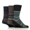 3 Pack Milano Stripe Socks -EWM Store 56679pvl 5abab074777dc08