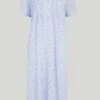 Cotton Rich Keyhole Neck Nightdress 2 Cotton Rich Keyhole Neck Nightdress -EWM Store 57212pvl b78898d7e7a7c40