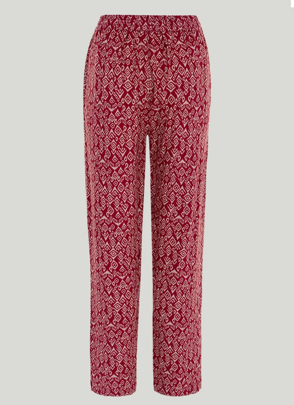 Tapered Print Trouser 5 Tapered Print Trouser - Image 3