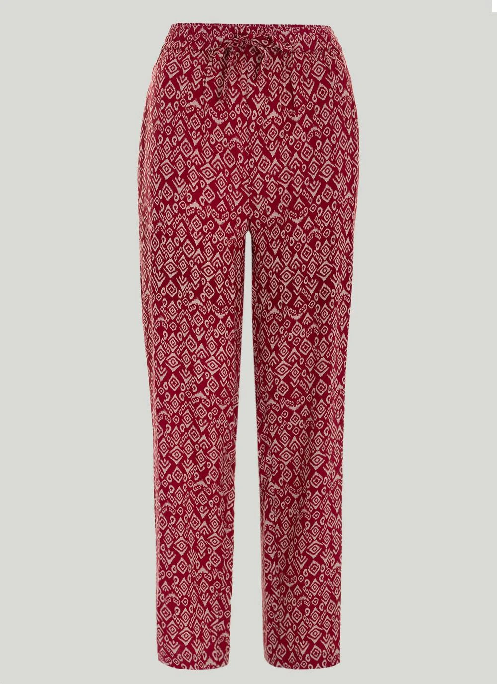 Tapered Print Trouser 4 Tapered Print Trouser - Image 2