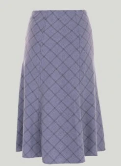 Printed Check Lined Skirt 27" 7 Printed Check Lined Skirt 27" -EWM Store 59361pvl ead6532d488f1de