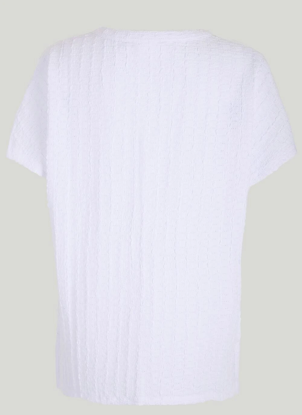 Textured Notch Neck Top 4 Textured Notch Neck Top - Image 2