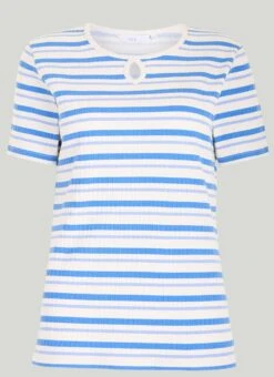 Cotton Rich Ribbed Stripe T-Shirt
