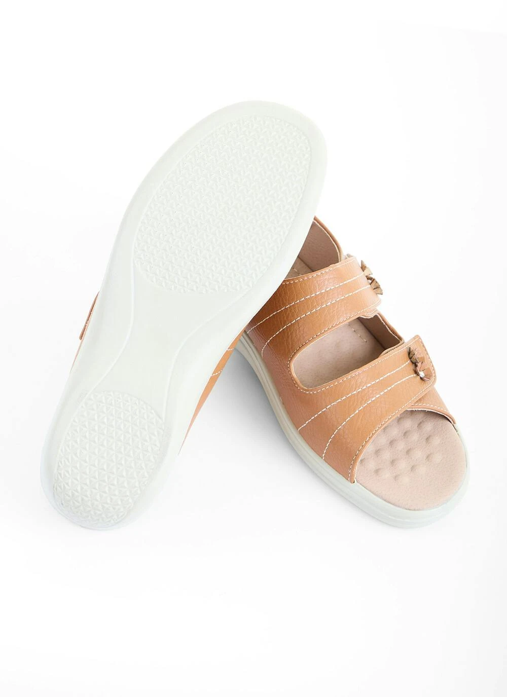 Tan Ankle Strap Sandal 5 Tan Ankle Strap Sandal - Image 3