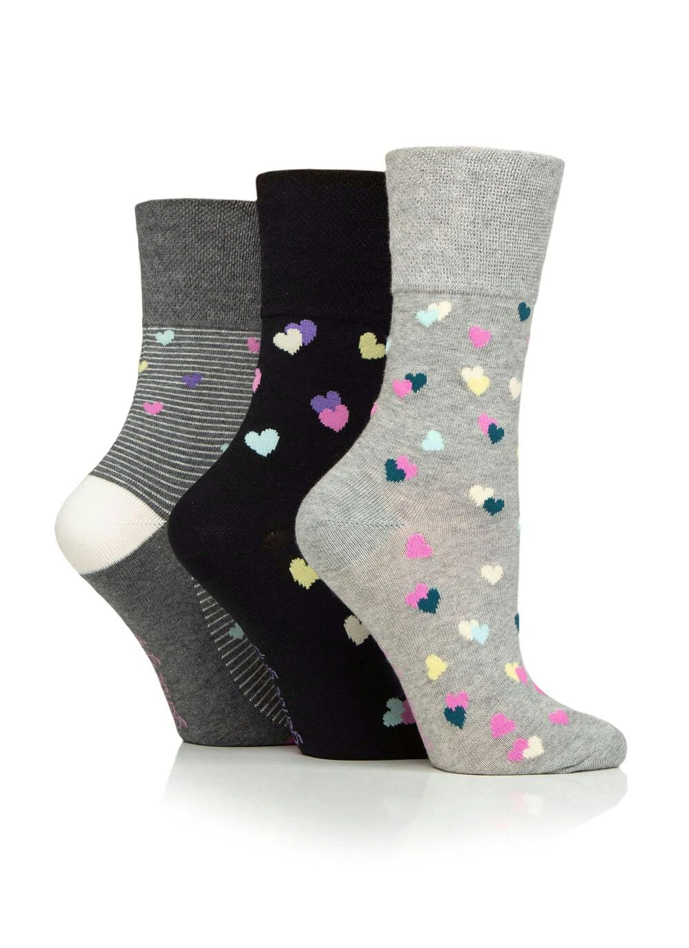 3 Pack Sweetheart Socks 3 3 Pack Sweetheart Socks