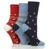 3 Pack Tropical Folklore Socks -EWM Store 60457pvl 6447e9bf3972e71