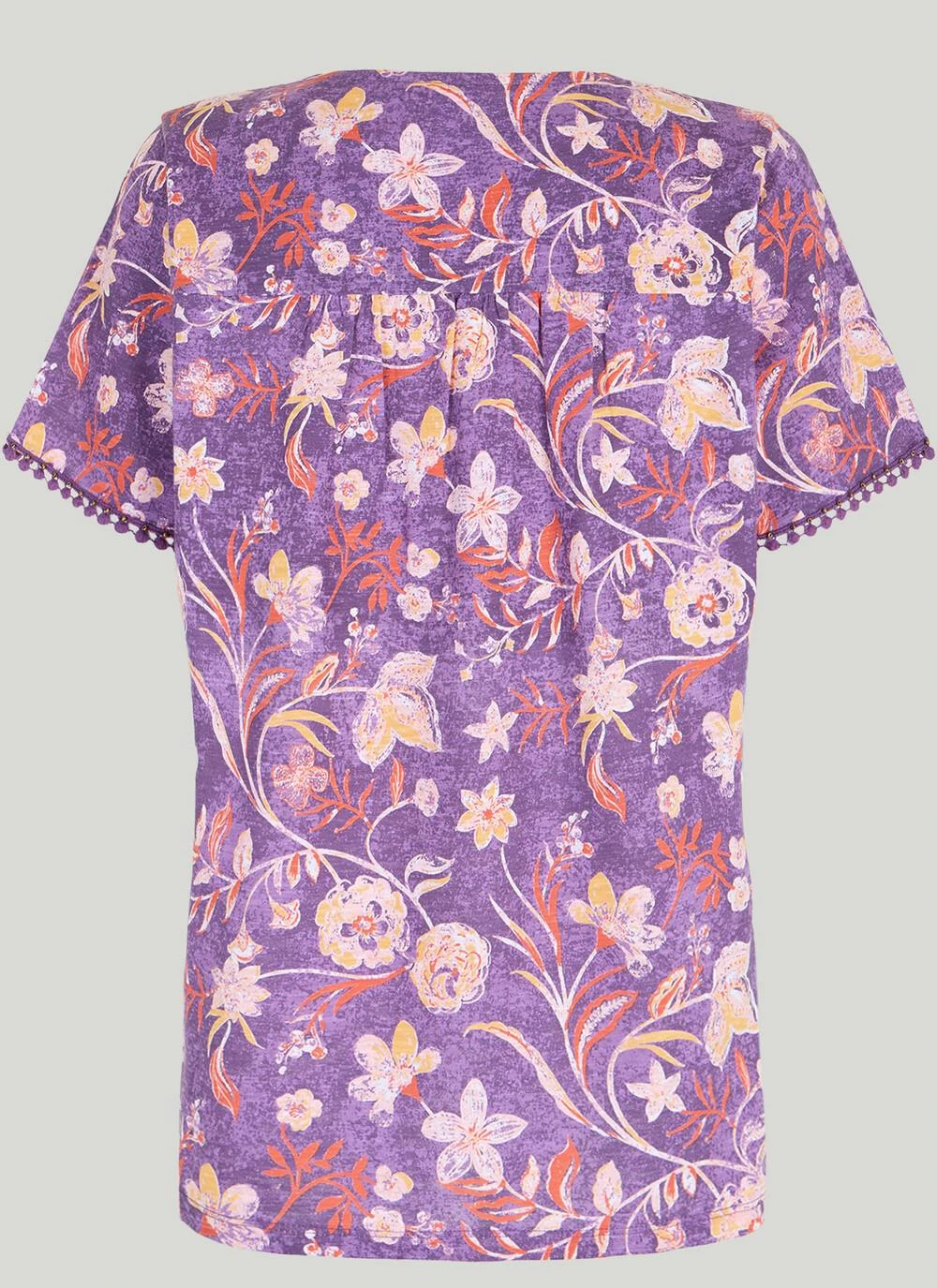 Pure Cotton V Neck T-Shirt 5 Pure Cotton V Neck T-Shirt - Image 3