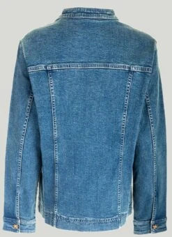Cotton Rich Stretch Denim Jacket -EWM Store 60854pvl eec86a6466f1749