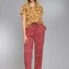 Tapered Print Trouser -EWM Store 61556pvl f3159a943567d54