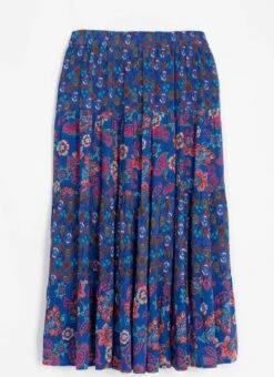 Multi Print Tiered Skirt 7 Multi Print Tiered Skirt -EWM Store 61943pvl 3011d8d65f5acb3