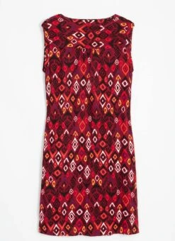 Ikat Print Shift Dress -EWM Store 62098pvl 76f1e289bc31c68