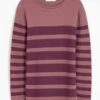 Pure Cotton Textured Crew Neck Striped Jumper 1 Pure Cotton Textured Crew Neck Striped Jumper -EWM Store 62216pvl 5a6dbbdd95ca08d
