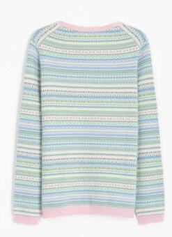 Cashmere Fairisle Jumper -EWM Store 62272pvl 19e53411fd67181