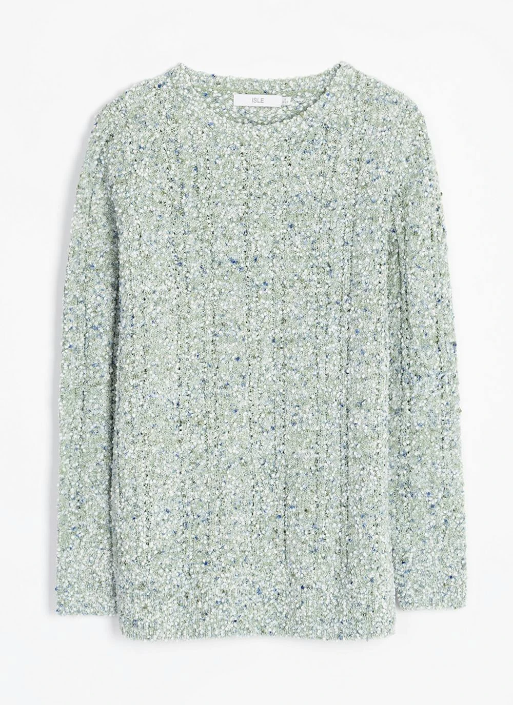 Textured Bobble Knit Crew Neck Jumper 3 Textured Bobble Knit Crew Neck Jumper