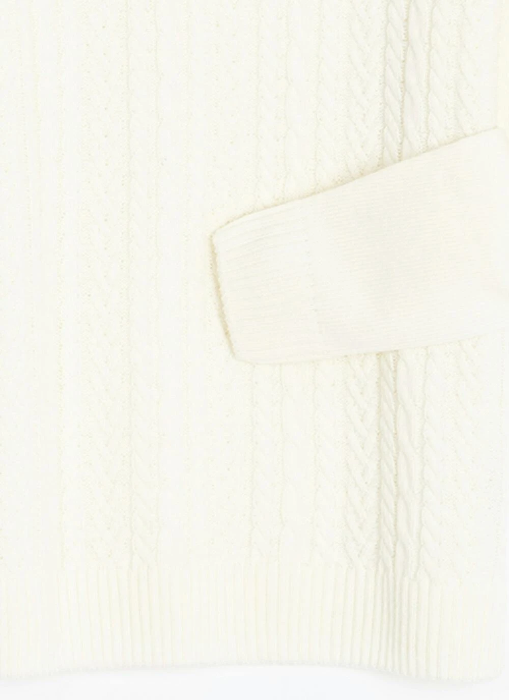 Button Detail Turtle Neck Jumper 7 Button Detail Turtle Neck Jumper - Image 5