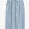 Linen Blend Stripe Midi Skirt 1 Linen Blend Stripe Midi Skirt -EWM Store 62408pvl 5086ed7b14c874e