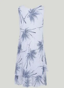 Cotton Blend Tiered Dress -EWM Store 62439pvl 623dcc93a2d0245