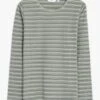 Pure Cotton Striped Crew Neck Top 1 Pure Cotton Striped Crew Neck Top -EWM Store 62562pvl 5ef0c6763555b87