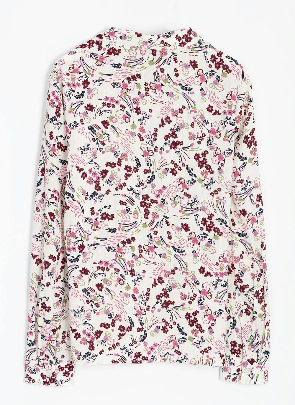 Easy Care Print Blouse 6 Easy Care Print Blouse - Image 4