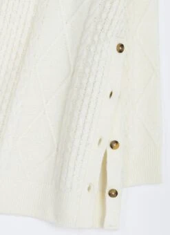 Wool Blend Cable Knit Turtle Neck Jumper -EWM Store 63002pvl d10f58229ec2dc0