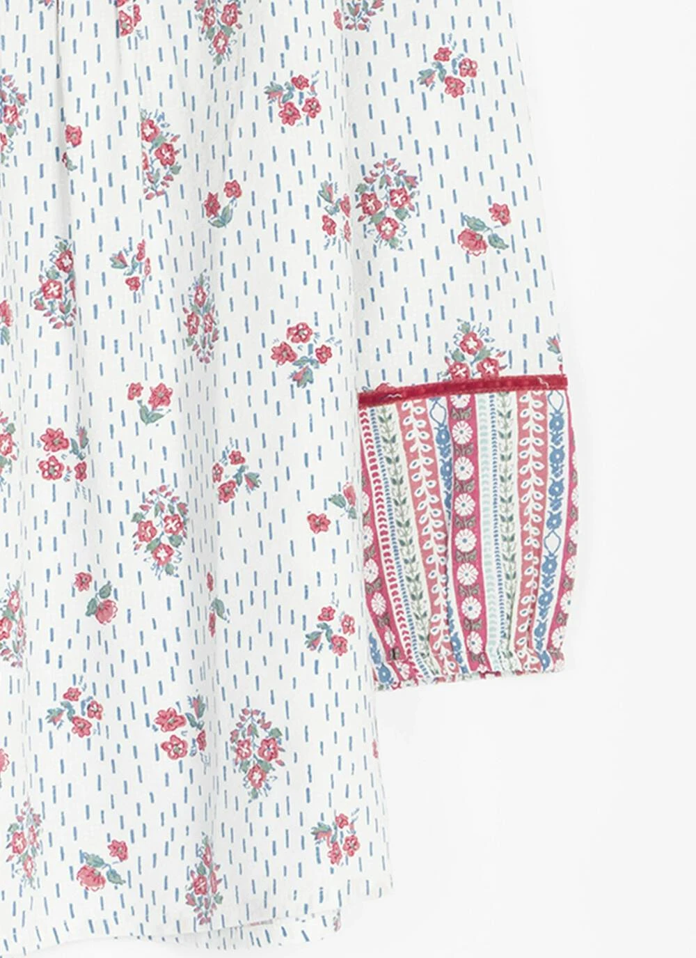 Pure Cotton Printed Pintuck Blouse 8 Pure Cotton Printed Pintuck Blouse - Image 6