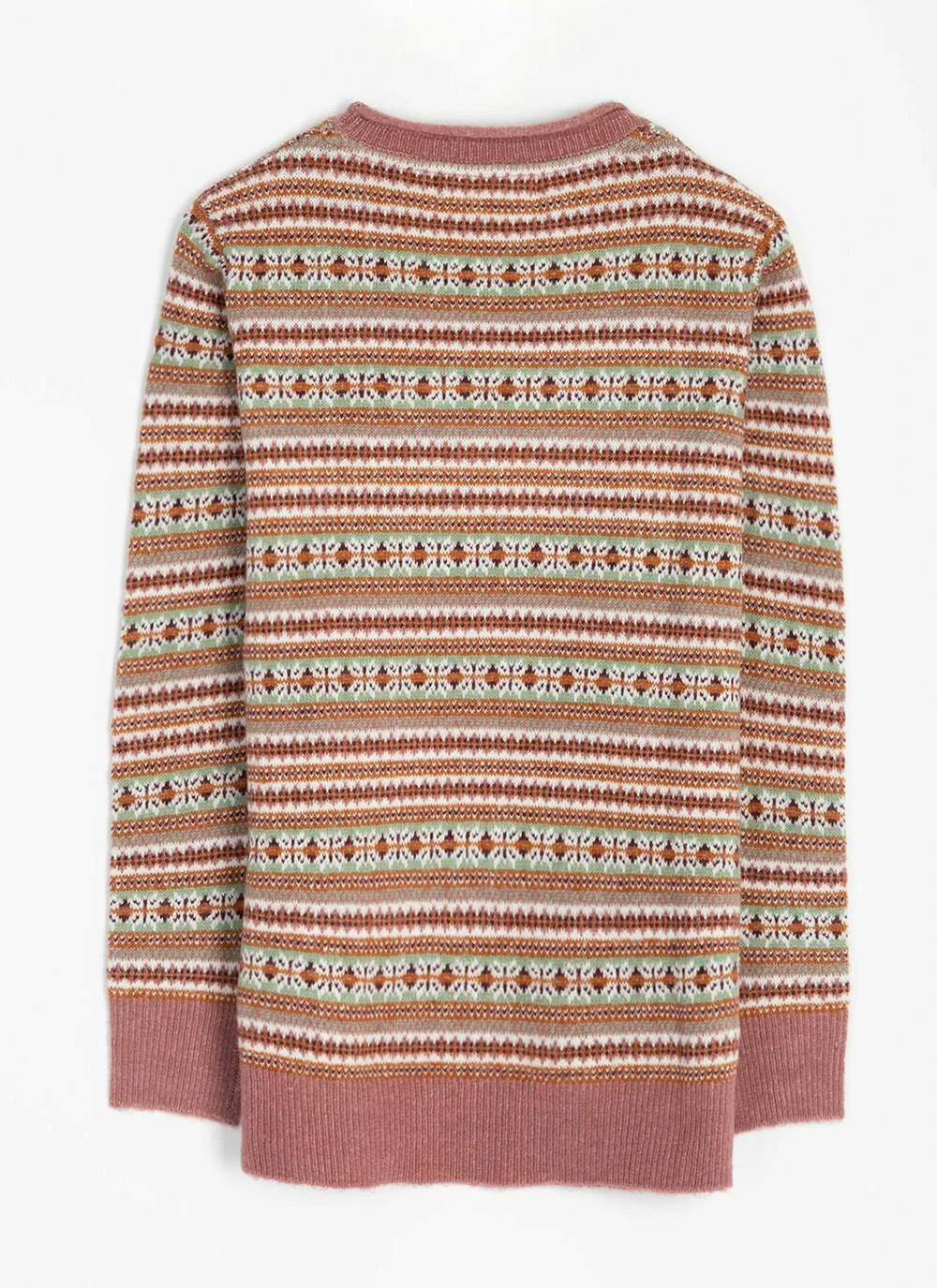 Fairisle Crew Neck Jumper 9 Fairisle Crew Neck Jumper - Image 7