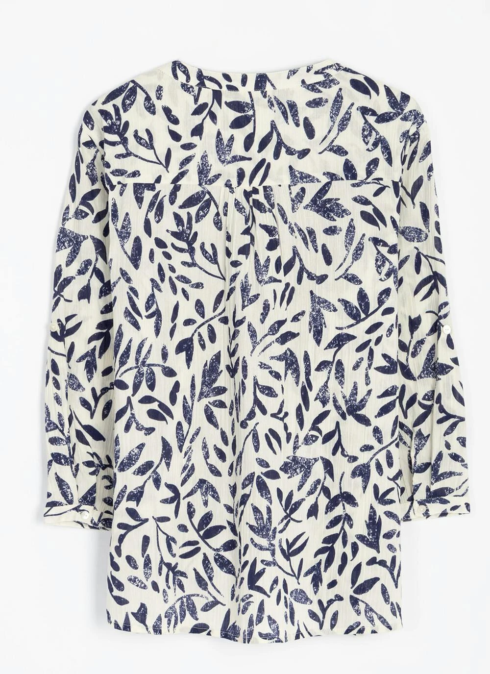 Pure Cotton Notch Neck Blouse 7 Pure Cotton Notch Neck Blouse - Image 5