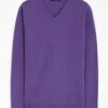 Fine Knit V Neck Jumper 2 Fine Knit V Neck Jumper -EWM Store 63127pvl 3f5bbe2fc72b194
