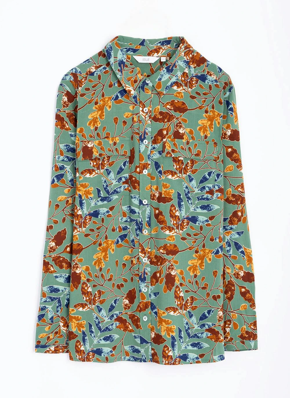Collared Printed Pocket Shirt 3 Collared Printed Pocket Shirt