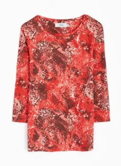 Warm Touch Jersey Embellished Top