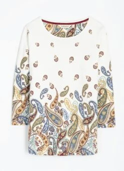 Pure Cotton Jersey Border Print Top 10 Pure Cotton Jersey Border Print Top -EWM Store 63898pvl 1aaafe4ca4eddc3