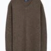 100% Lambswool V Neck Jumper -EWM Store 64040pvl 311eedf0f6401e9