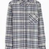 Pure Cotton Check Blouse -EWM Store 64067pvl e7c177789b2a6d8