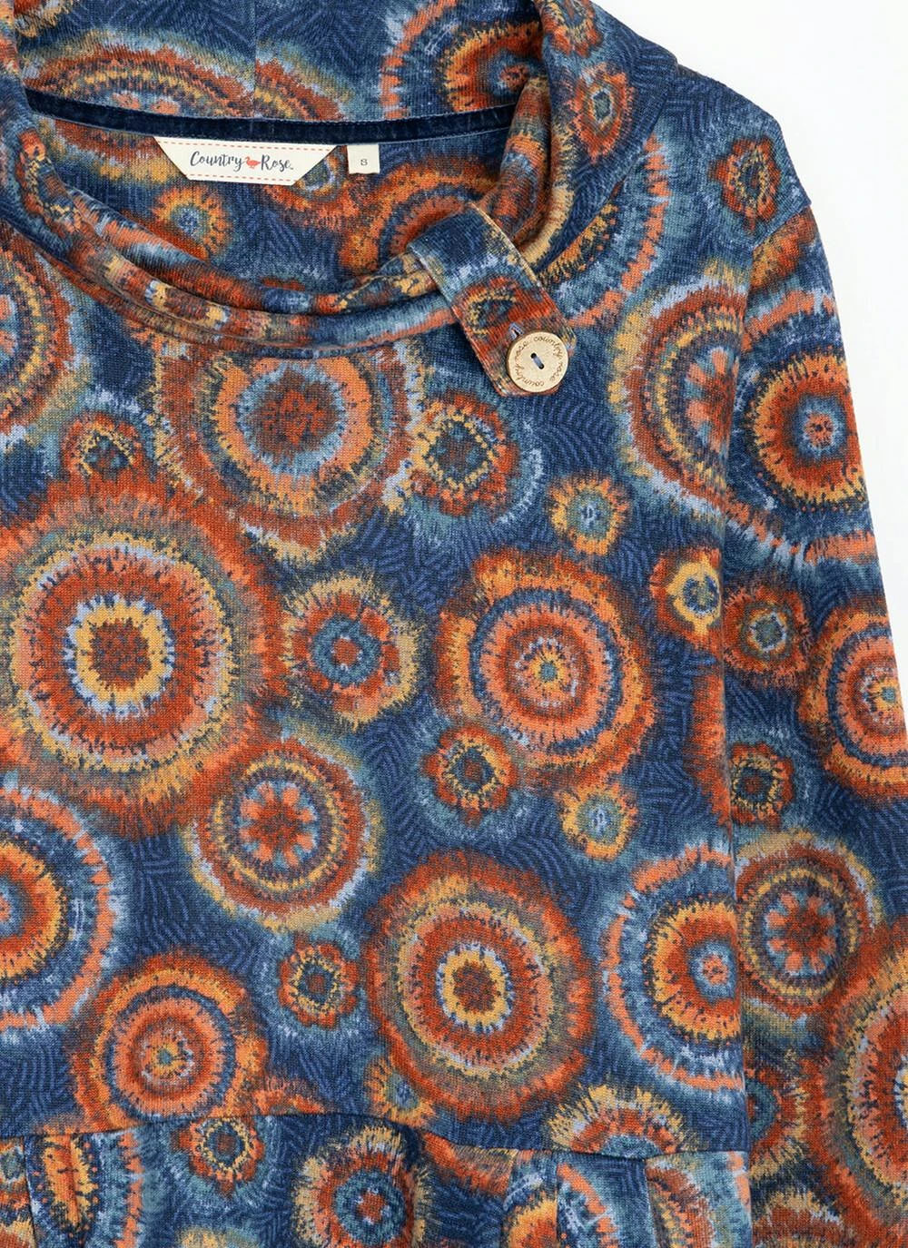 Soft Touch Cowl Printed Tunic 4 Soft Touch Cowl Printed Tunic - Image 2