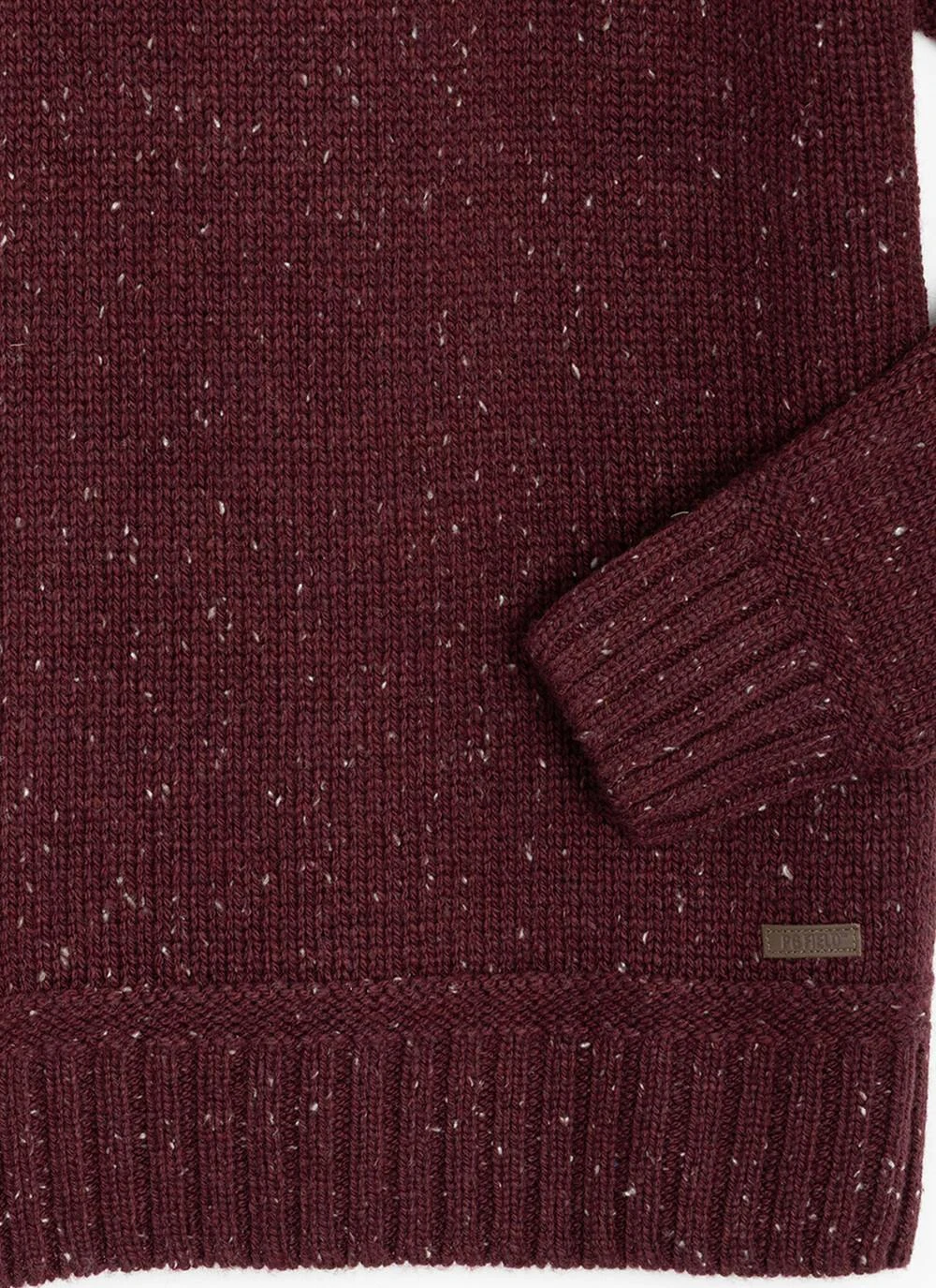 Textured Nep With Wool Crew Neck Jumper 6 Textured Nep With Wool Crew Neck Jumper - Image 4