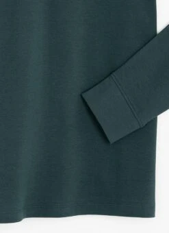 Pure Cotton Polo Neck Long Sleeve Top 8 Pure Cotton Polo Neck Long Sleeve Top -EWM Store 64262pvl e8ca2c356e600a8