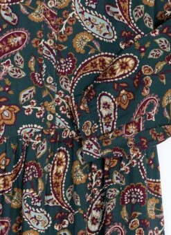 Printed Midi Shirt Dress 14 Printed Midi Shirt Dress -EWM Store 64303pvl 76ffc81b57425ca