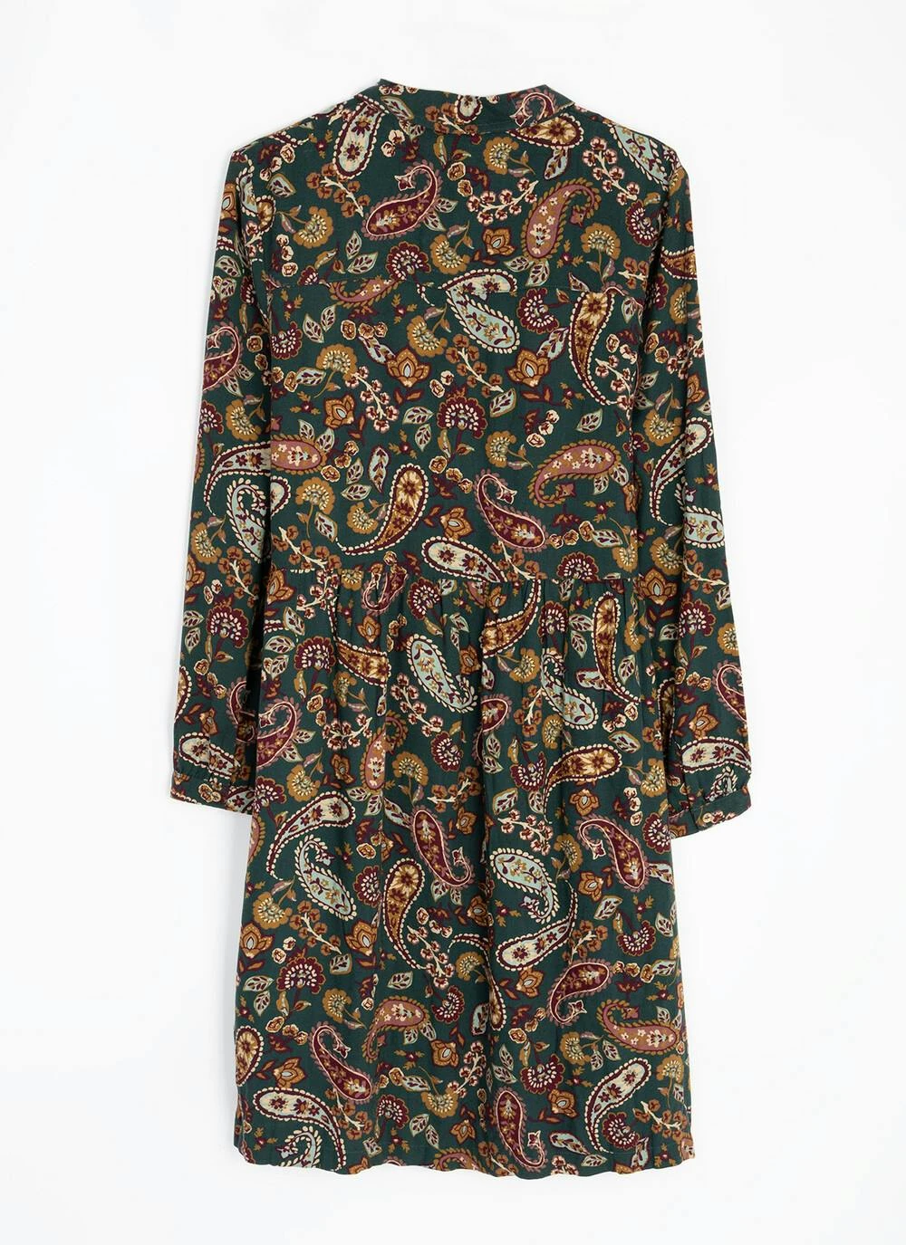 Printed Midi Shirt Dress 9 Printed Midi Shirt Dress - Image 7