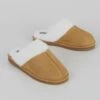 Comfy Faux Fur Lined Suedette Mule Slippers 2 Comfy Faux Fur Lined Suedette Mule Slippers -EWM Store 64573pvl 357b0af581ac473