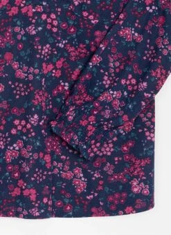 Ditsy Floral Print Jersey Blouse -EWM Store 64611pvl a1de4944cdcc564