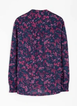 Ditsy Floral Print Jersey Blouse -EWM Store 64653pvl 24485f90674f443