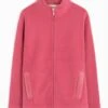 Fleece Sherpa Lined Funnel Neck Jacket